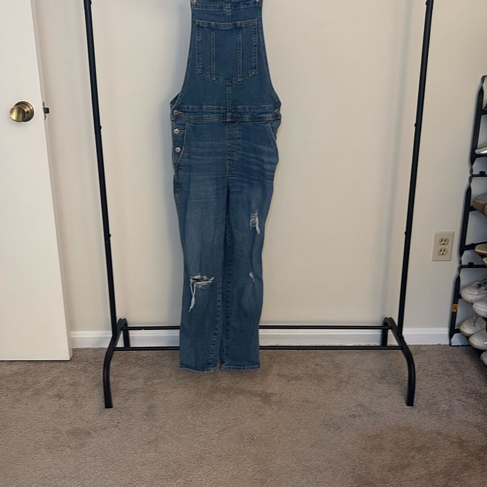 Old Navy Blue Denim Women's Jeans Overalls